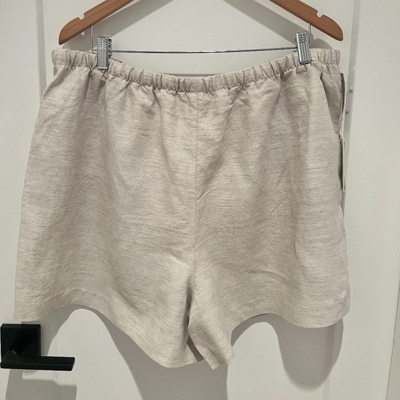 Aritzia Wilfred Omina Linen Drawstring Shorts - Picture 2 of 10